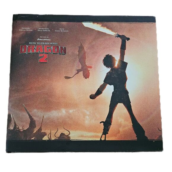 Dreamworks The Art of How to Train Your Dragon 2 Hard Cover  2014 1st Edition - Picture 1 of 13